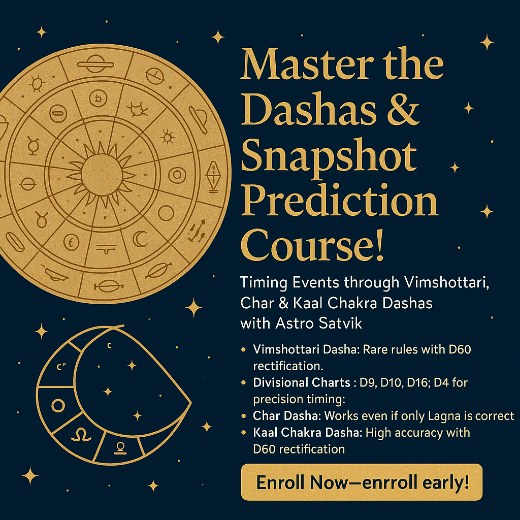 Dasha Course with Astro Satvik